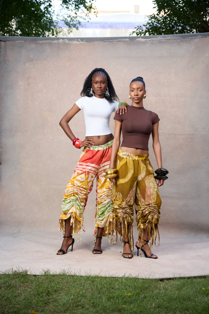 MAYA DRAWSTRING TROUSERS