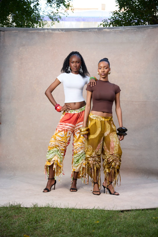 MAYA DRAWSTRING TROUSERS